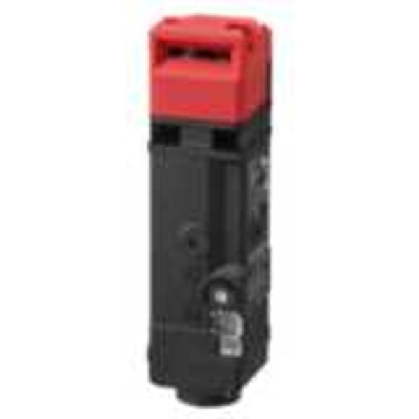 Guard lock safety-door switch, D4SL-N, M20, 3NC + 1NC/1NO, head: resin image 1