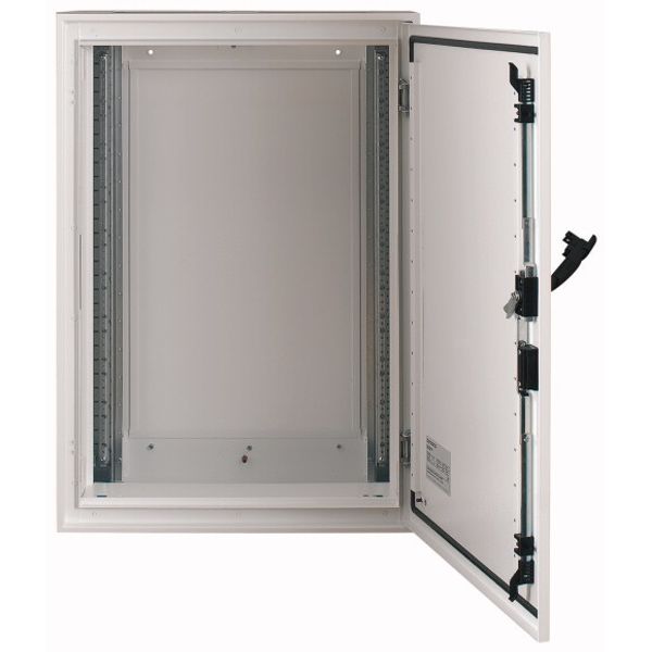 Surface-mounted installation distribution board with swiveling lever, IP55, HxWxD=1560x400x270 mm image 1