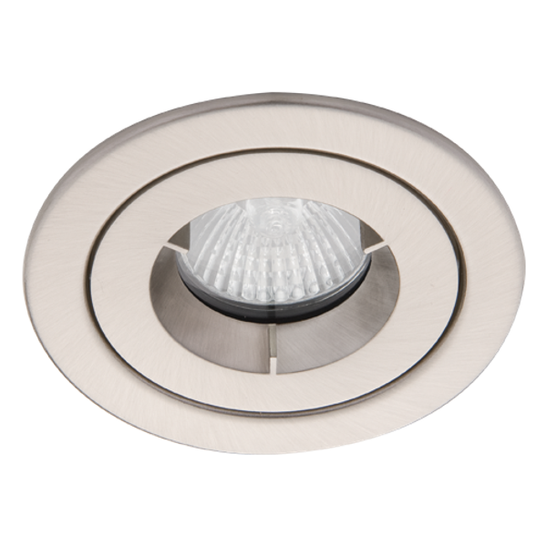 iCage Mini IP65 GU10 Die-Cast Fire Rated Downlight Satin Chrome image 3