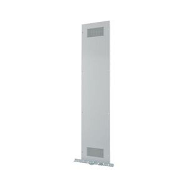 Front plate (section high), ventilated, W=425mm, IP31, grey image 2