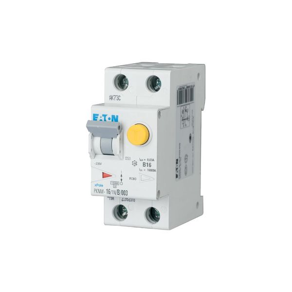 RCD/MCB combination, 6 A, 30 mA, MCB trip characteristic: C, 1p+N, RCD trip characteristic: A image 5