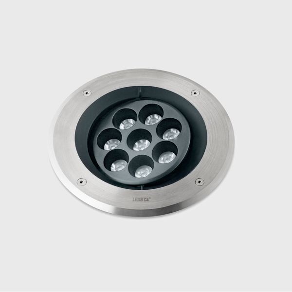 Recessed uplighting IP66-IP67 Gea Power LED Pro Ø220mm Efficiency LED 8.4W RGBW DMX RDM AISI 316 stainless steel 1429lm image 1