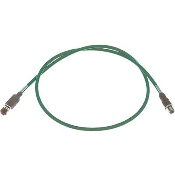 RJI cab IP20/M12 4XAWG22/7; trail.; 8,0m image 1