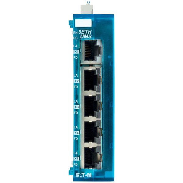 Stand alone Switch as slice module in the I/O system XN300, 24 V DC power supply, 5xEthernet 10/100Mbit/s image 11