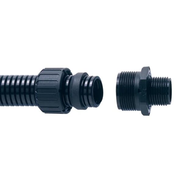 ASF16/M16/A/GR M16 PA66 LQT FITTING GREY image 1