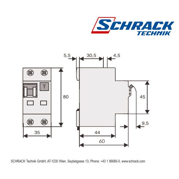 Combined MCB/RCD (RCBO) C40/1+N/100mA/Type AC image 4