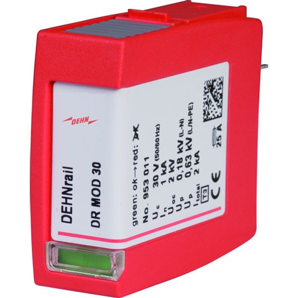 Protection module for DEHNrail M surge arrester image 1