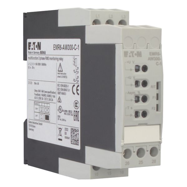 Phase monitoring relays, Multi-functional, 160 - 300 V AC, 50/60 Hz image 12
