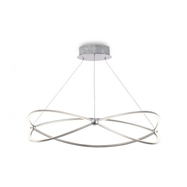 Modern Weave Pendant Lamp Nickel image 2