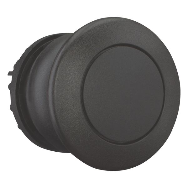 Mushroom actuator, RMQ-Titan, Mushroom, momentary, Mushroom black, black, Blank, Bezel: black image 11