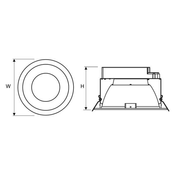 SEGON LED 24W ED 2500lm/840 MAT IP44 70ø white GEN.2 image 3