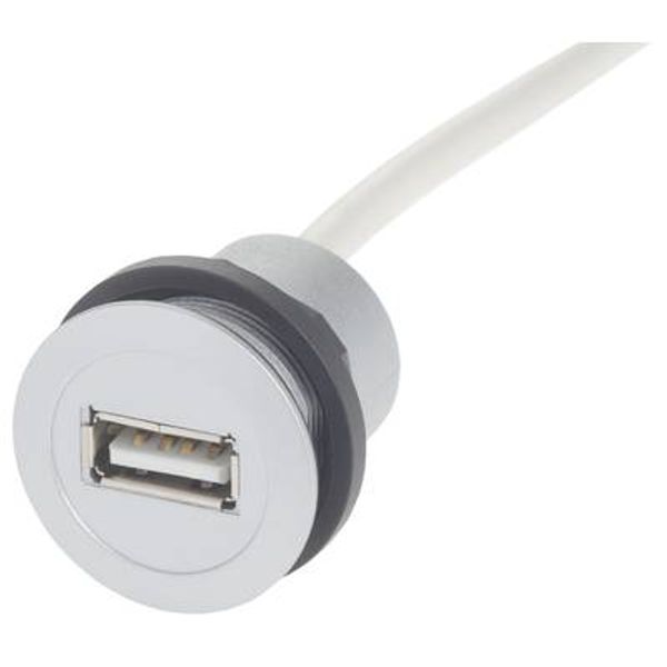 har-port USB 2.0 A-A; PFT 1,0m cable image 1