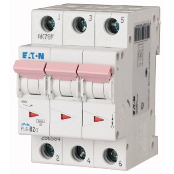 PL6-B1,5/3 Small circuit breaker, 6kA 3p (instead of 177578) image 1