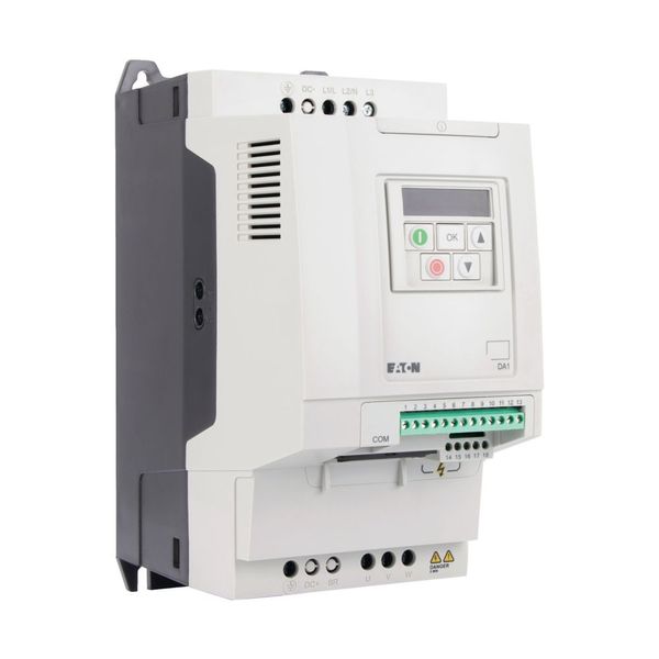 Variable frequency drive, 500 V AC, 3-phase, 22 A, 15 kW, IP20/NEMA 0, 7-digital display assembly image 15