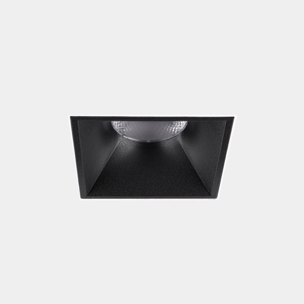 Downlight Play Deco Symmetrical Square Fixed Trimless 11.9W LED warm-white 3000K CRI 90 45.2º PHASE CUT Trimless/Black IP54 1266lm image 1