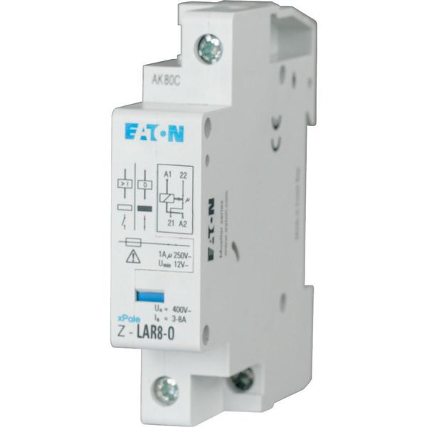 Release relay, 250VAC, 1N/O, 3-8A, 1HP image 5