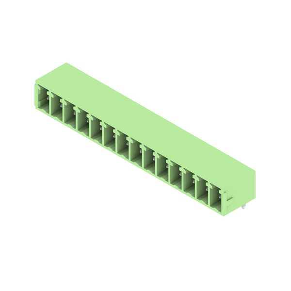 PCB plug-in connector (board connection), 3.81 mm, Number of poles: 14 image 2