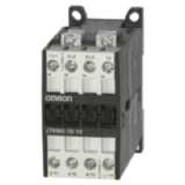 Contactor, DC-operated (3VA), 3-pole, 10 A/4 kW AC3 + 1M auxiliary image 2