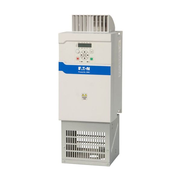 Variable frequency drive, 600 V AC, 3-phase, 18 A, 11 kW, IP20/NEMA0, Radio interference suppression filter, 7-digital display assembly, Setpoint pote image 4