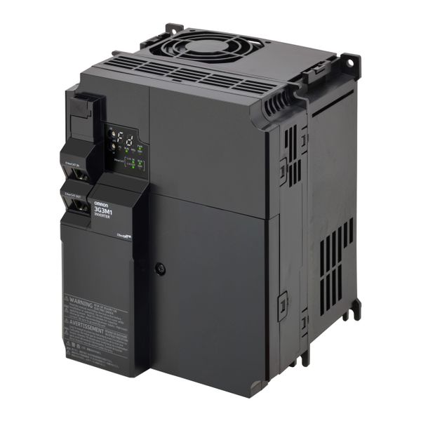 M1 AC Drive, 7.5/11 kW (HD/ND), 18/23 A (HD/ND), 400 VAC, 3~ input,  O image 1