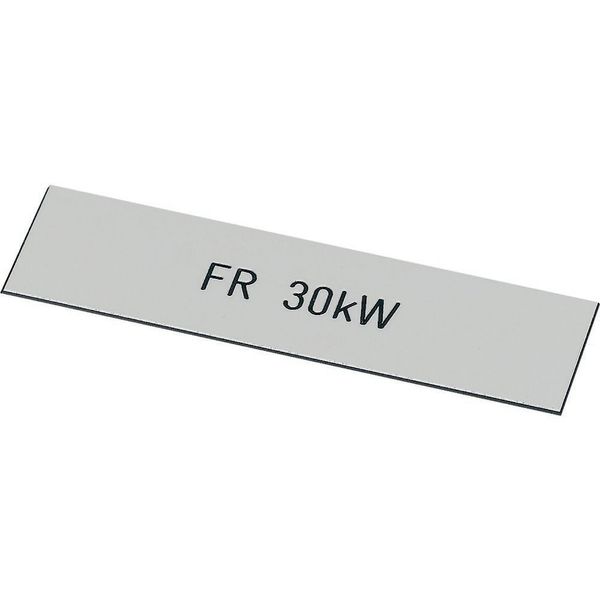 Labeling strip, FR 5.5KW image 4