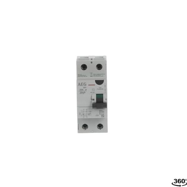 EFI 63/030-2 Residual Current Circuit Breaker 2P AC type 30 mA image 1