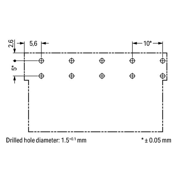 Socket for PCBs angled 5-pole gray image 5