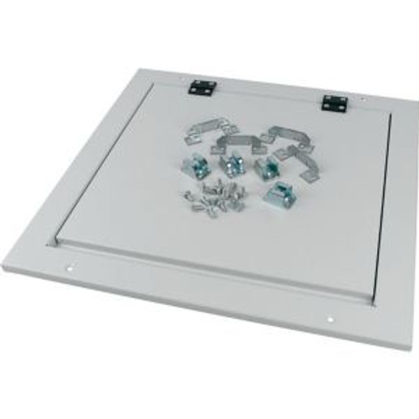 Top plate, for arc protection, for WxD=850x800mm, grey image 2