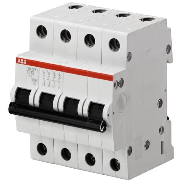 SH204T-C10 Miniature Circuit Breaker - 4P - C - 10 A image 2