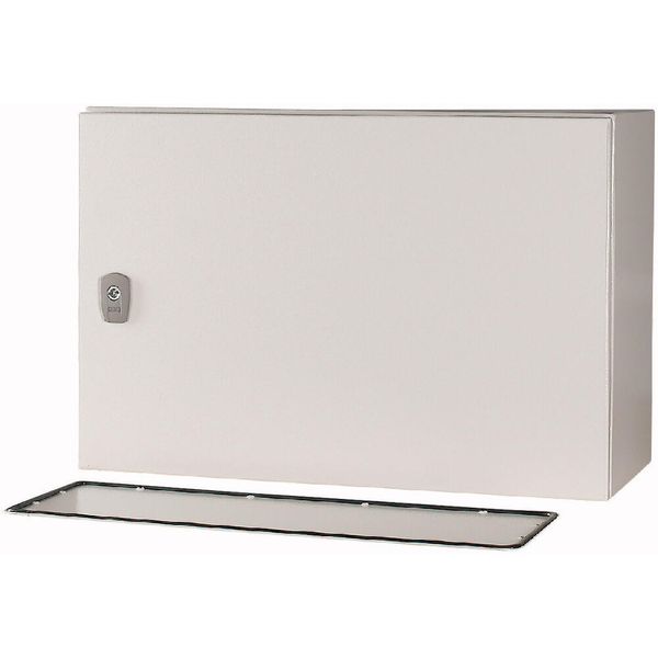 Wall enclosure with mounting plate, HxWxD=400x600x250mm image 8