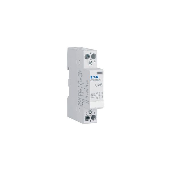 Installation contactor, 20A, 12V AC/DC, 2NO image 15