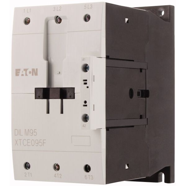 Contactor, 3 pole, 380 V 400 V 45 kW, TVC100: 100 V 50 Hz/100-110 V 60 Hz, AC operation, Screw terminals image 3