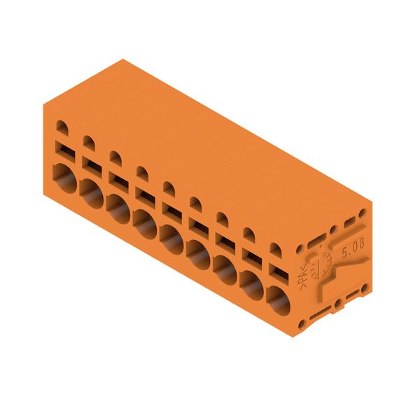 PCB terminal, 5.08 mm, Number of poles: 9, Conductor outlet direction: image 2