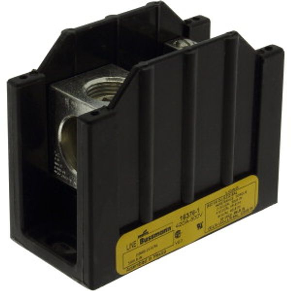 Terminal block, low voltage, 310 A, AC 600 V, DC 600 V, 3P, UL image 13