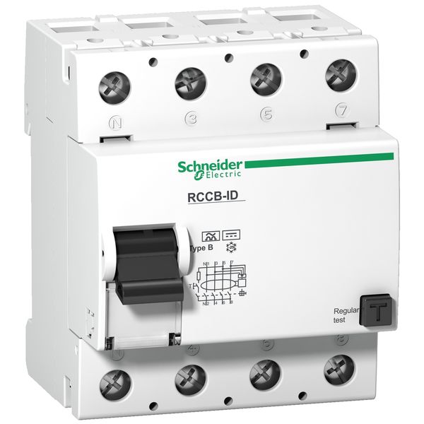 residual current circuit breaker ID - 4 poles - 125 A - class B 30 mA image 3