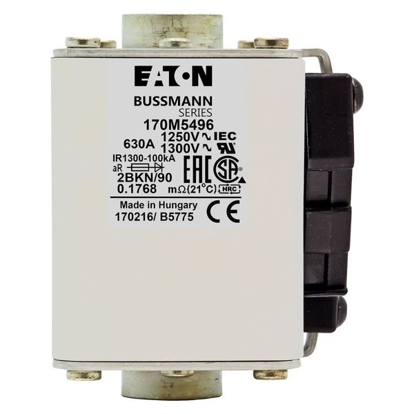 Fuse-link, high speed, 2000 A, AC 690 V, 2 x size 2, 59 x 149 x 69 mm, aR, IEC, single indicator image 6