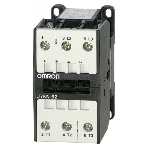 Contactor, 3-pole, 30 kW; 62 A AC3 (380-415 VAC), 110 VDC image 3