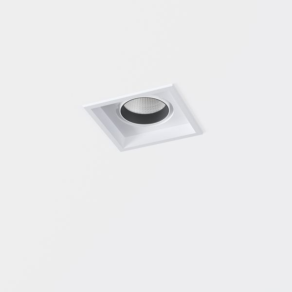 Downlight Totem Simple ø80 34 LED neutral-white 3500K CRI 90 34.4º DALI Textured white IN IP20 / OUT IP23 3468lm image 1