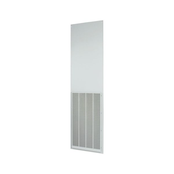 Rear wall ventilated, for HxW = 1600 x 600mm, IP42, grey image 5