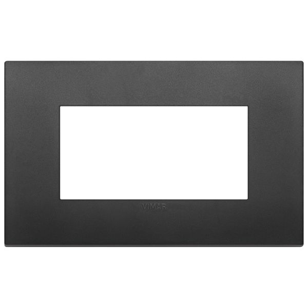 Classic plate 4M technopolymer black image 1