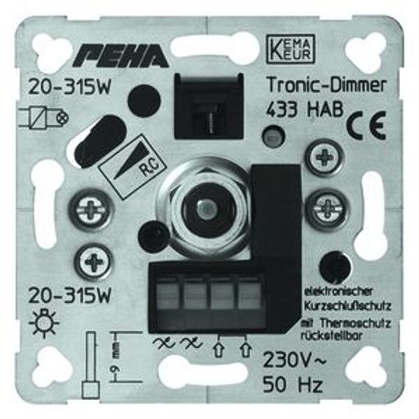 Tronic dimmer,fase-afsn.tbv laagspanninghalogeenlamp, 20-250 VA/W, 230 image 1