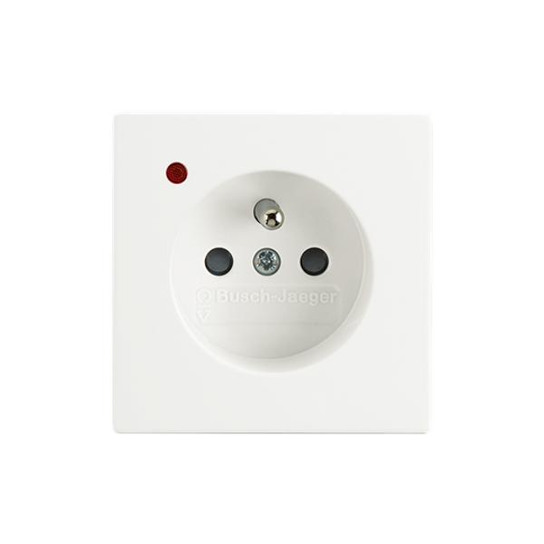 5599B-A02357884 Outlet with pin, overvoltage protection White image 2