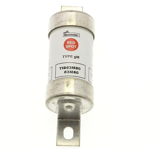 Fuse-link, LV, 63 A, AC 660 V, DC 460 V, BS88/A3, 22 x 86 mm, gM, BS, 63M100 image 2