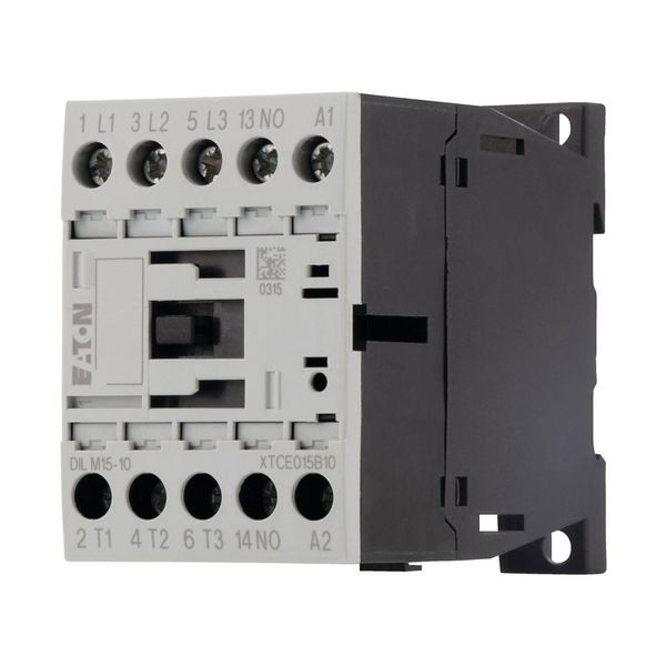 Contactor, 3 pole, 380 V 400 V 7.5 kW, 1 N/O, 400 V 50 Hz, 440 V 60 Hz, AC operation, Screw terminals image 15