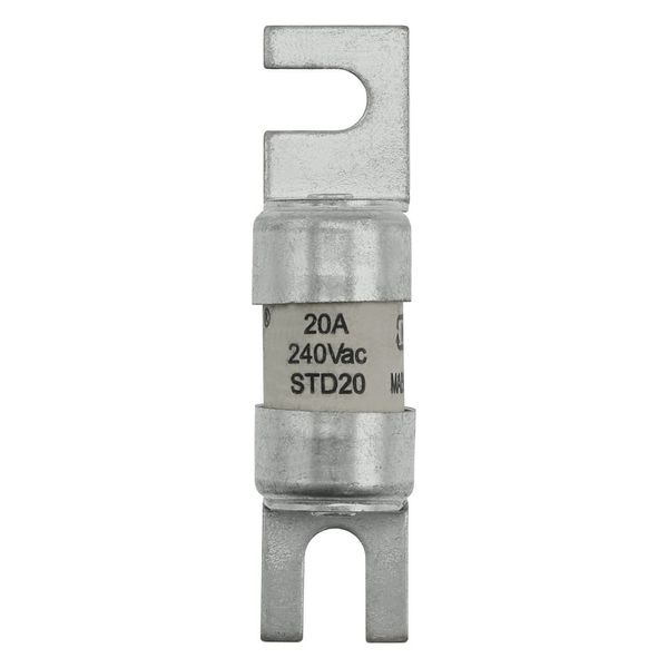 Fuse-link, LV, 20 A, AC 240 V, BS88, 12 x 47 mm, gL/gG, BS image 11