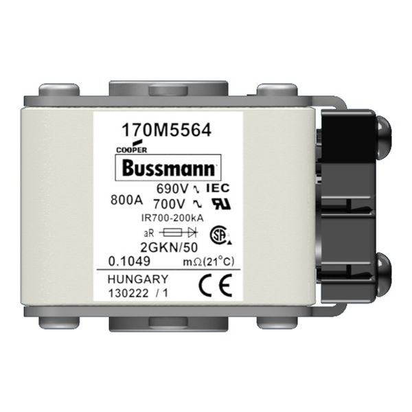 FUSE 1250A 600V HS 2GKN/65 AR UC image 1