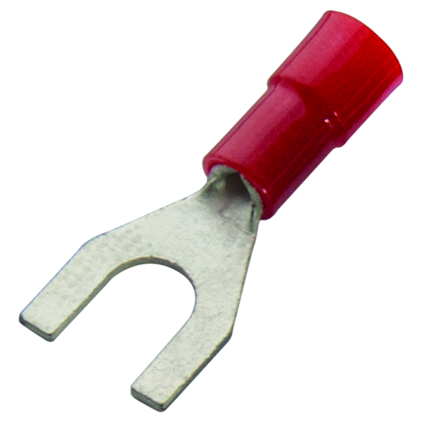 Fork cable lug insulated 0.25-1.5 M3.5 image 1