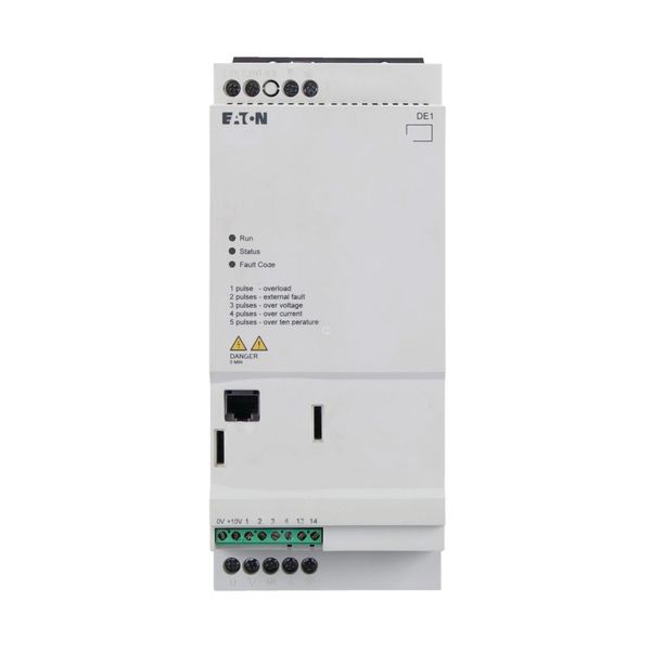 Variable speed starters, Rated operational voltage 400 V AC, 3-phase, Ie 11.3 A, 5.5 kW, 7.5 HP, Radio interference suppression filter image 10