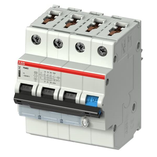 FS403M-C13/0.1 Residual Current Circuit Breaker with Overcurrent Protection image 3