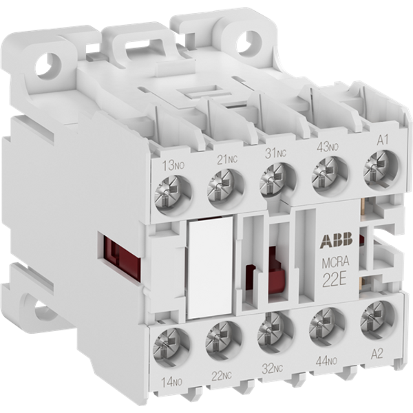 MCRA022AT7 Mini Contactor Relay 2NO+2NC 240V 50/60Hz image 2